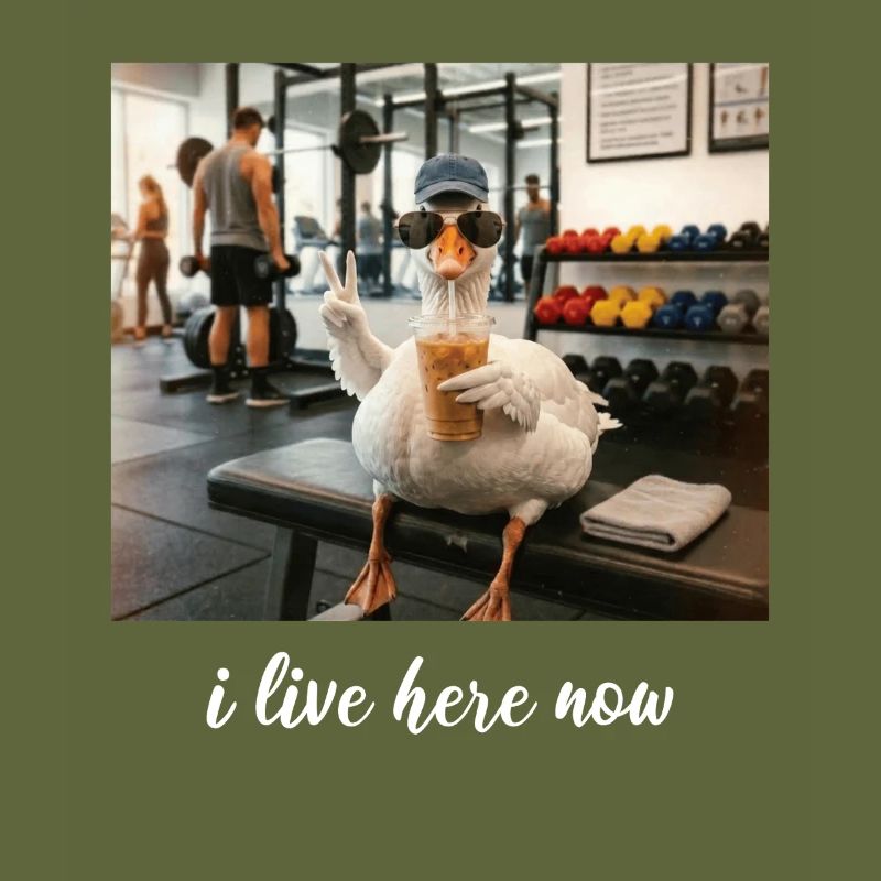 I Live Here Now Goose Gym Workout