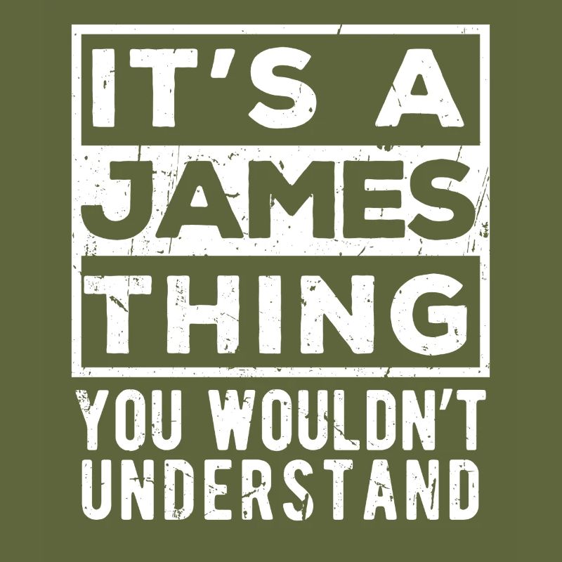 C’est un truc James que tu ne comprendrais pas
