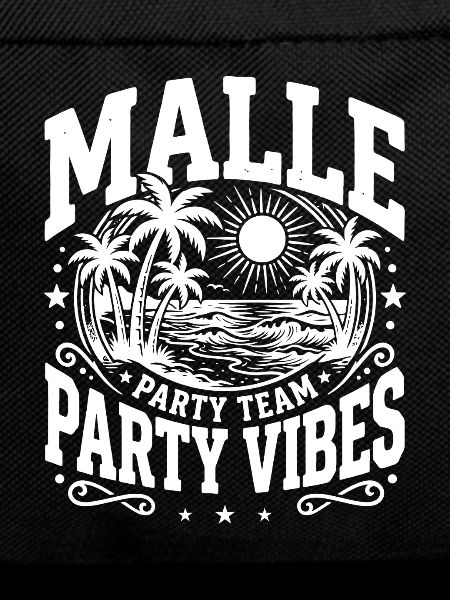Malle Party Vibes Saying