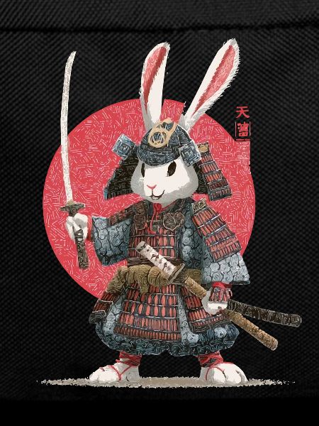 Bunny Samurai in Armor