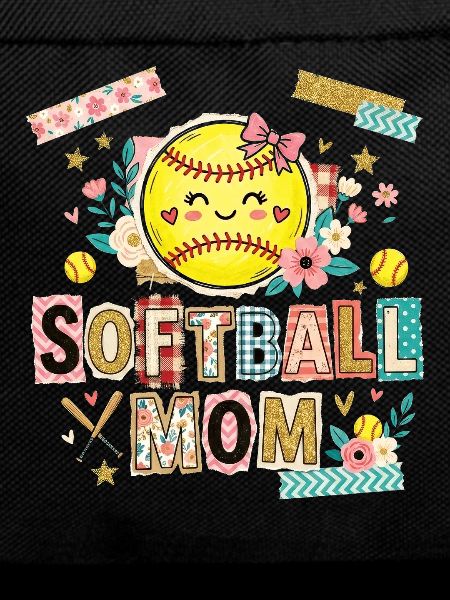 Ransom Note Softball Mom Mother