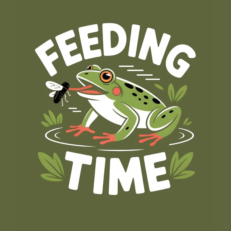 Feeding Time Frog Terraristics