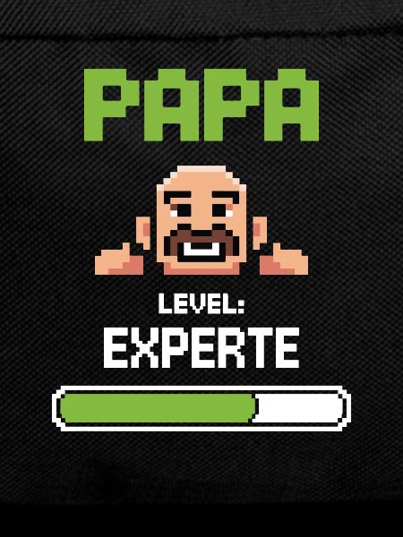 Gamer Papa Level Experte Design