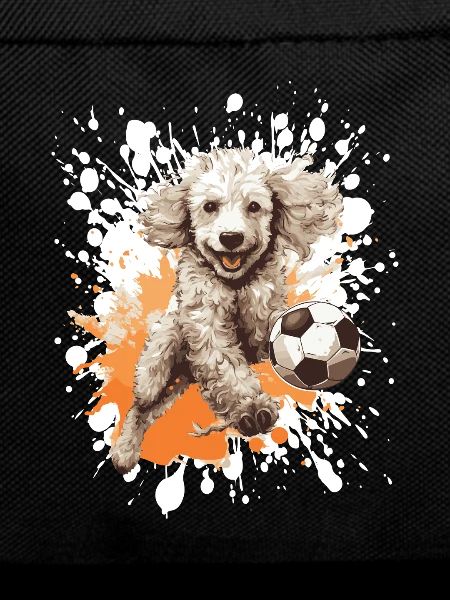 Poodle Dog Football Team