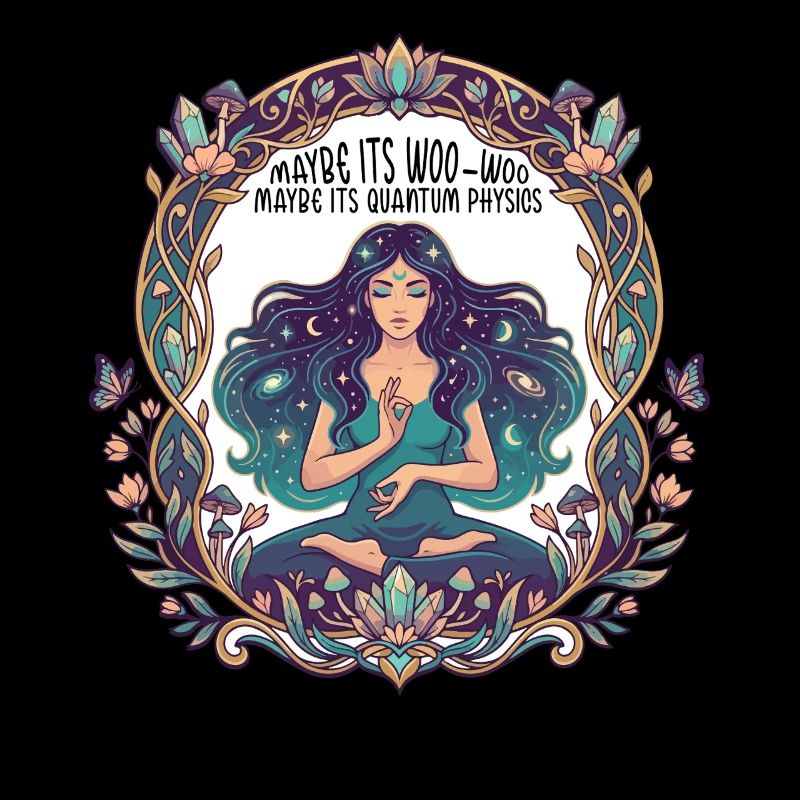 Maybe Its Woo-woo Maybe Its Quantum Physics Woman 