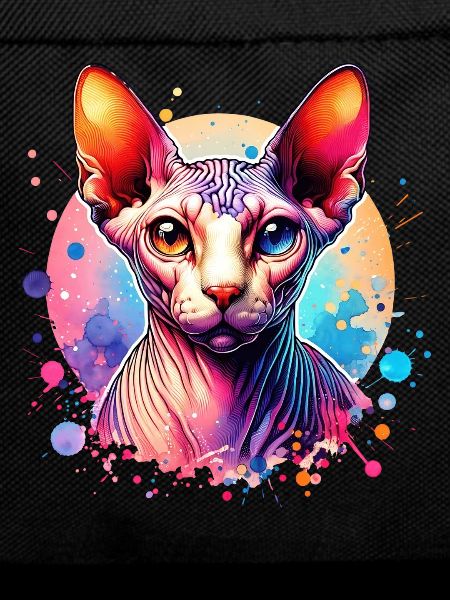 Sphynxkatze Motiv