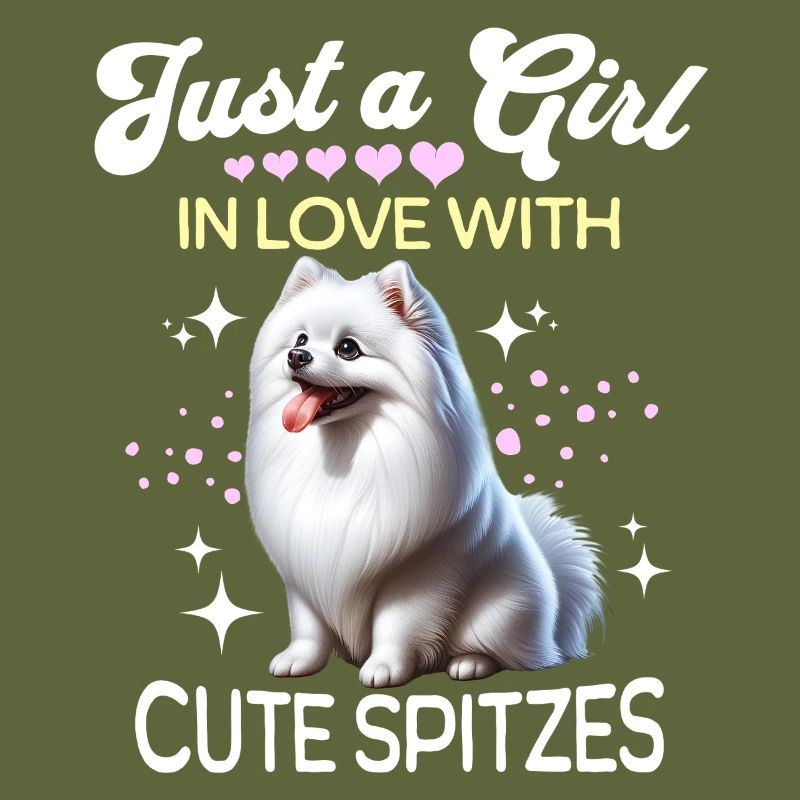 Spitz Zwergspitz Mädchen