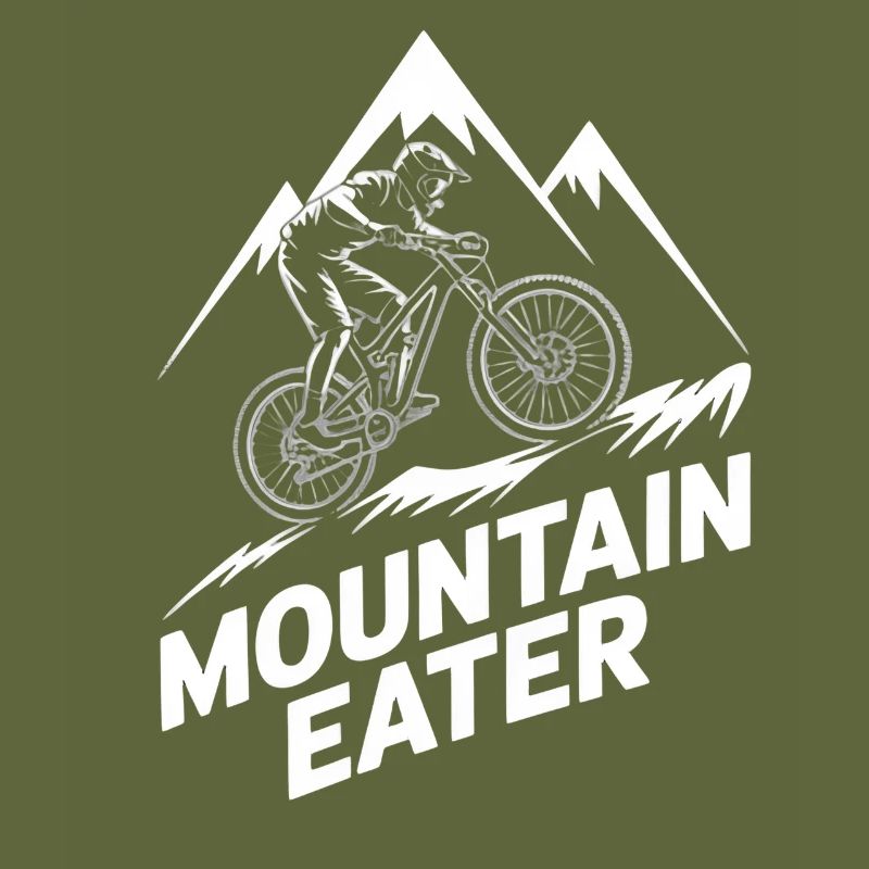 VTT, Descente, Action du cyclisme