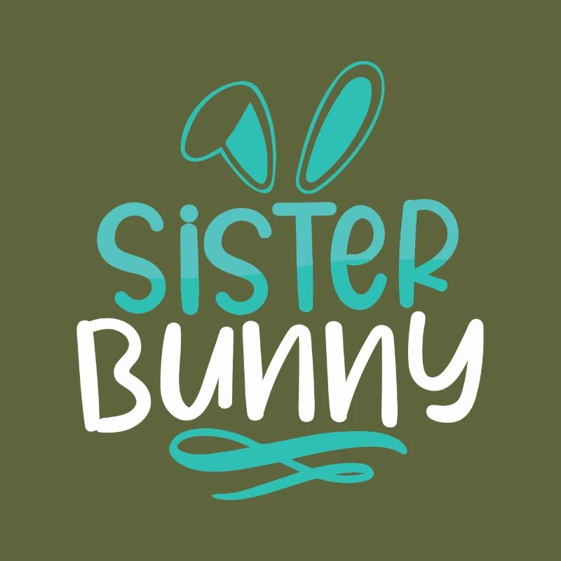 Sister Bunny Whimsy Logo