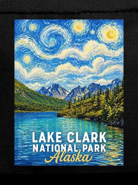 Lake Clark Alaska Landscape Art