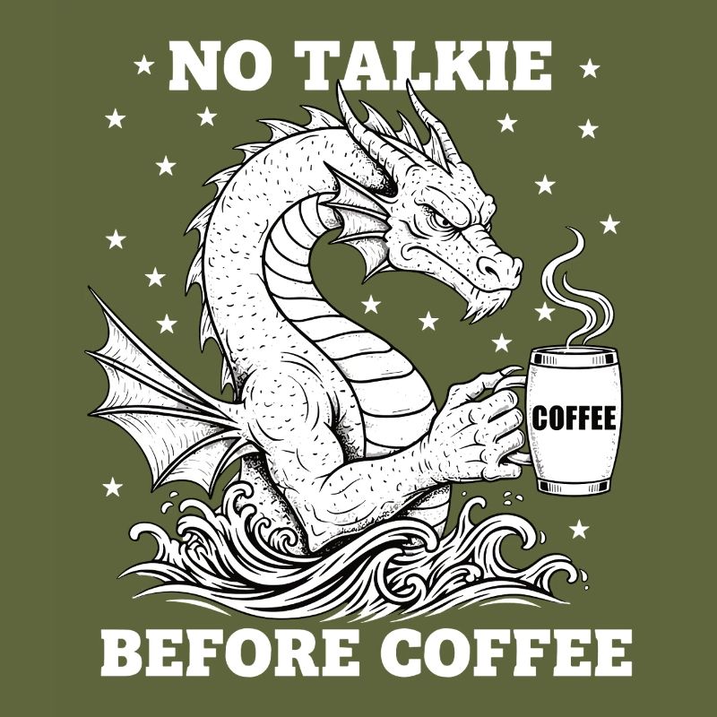 Pas de conversation avant Dragon Amoureux du Café