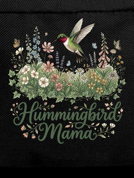 Ruby Throated Hummingbird Mama Mom