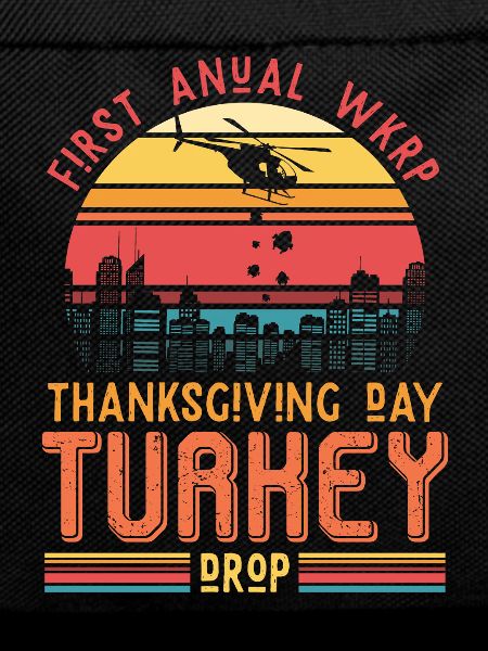 Thanksgiving Turkey Drop Retro Gift