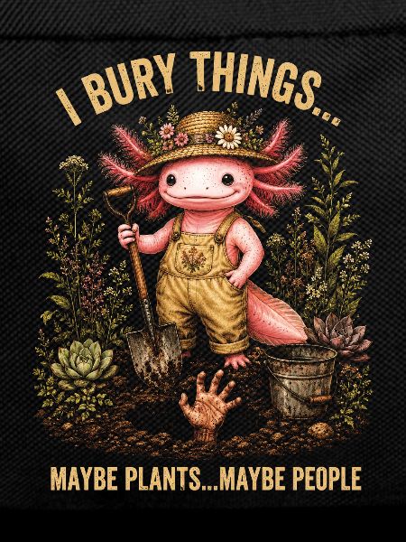 I Bury Things Maybe Plant Axolotl