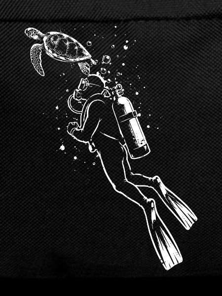 Diver Turtle Scuba Diving Shirt