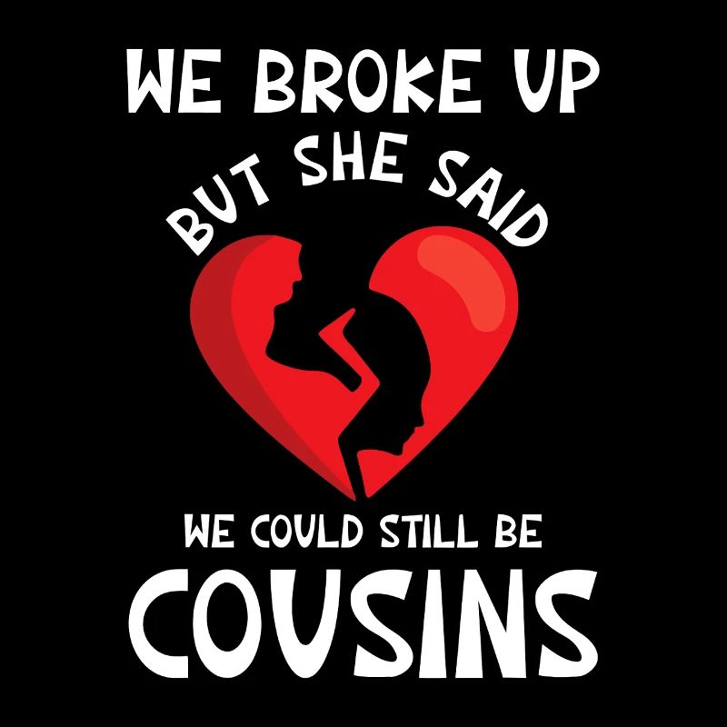 Breakup Cousins Heart Graphic Tee