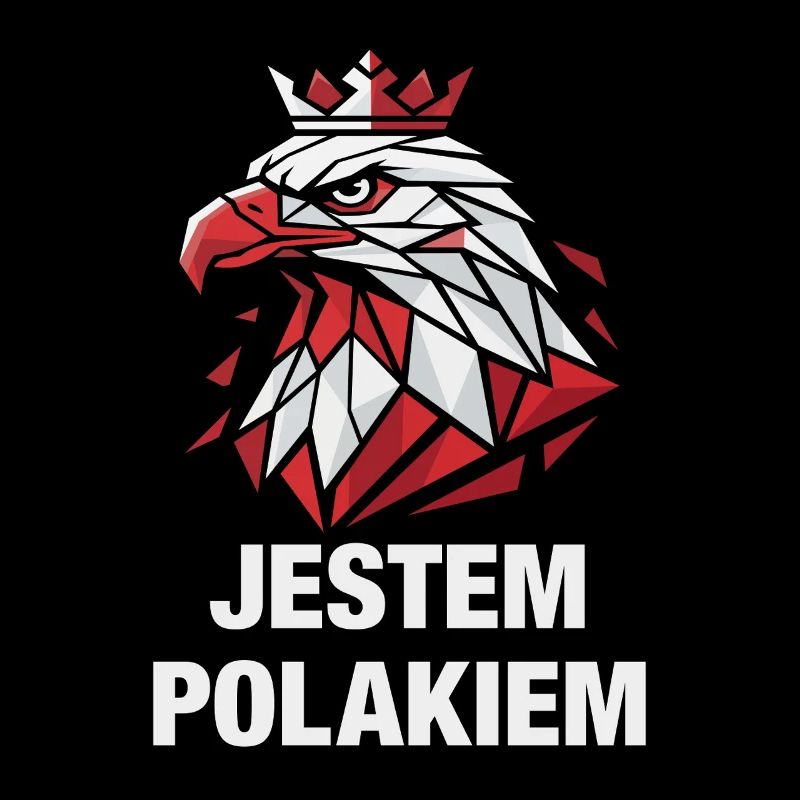 Poland Pride White Eagle Jestem Polakiem