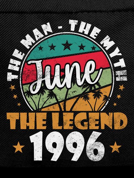 June The Legend 1996 Retro Circle