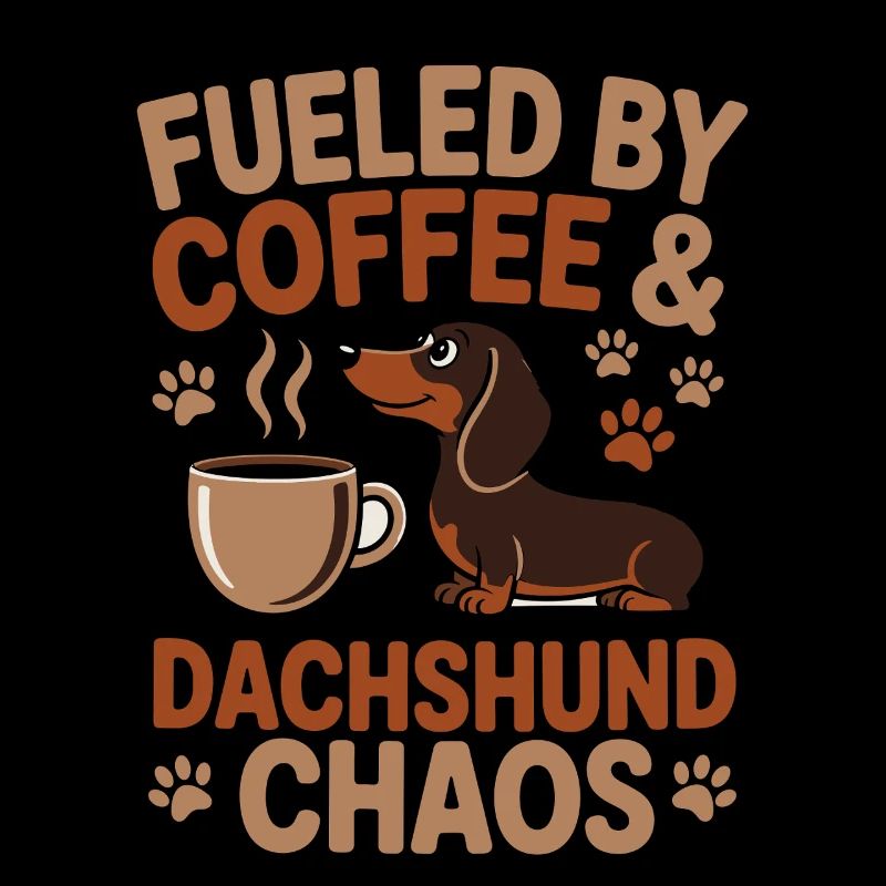 Dackel Kaffee Chaos
