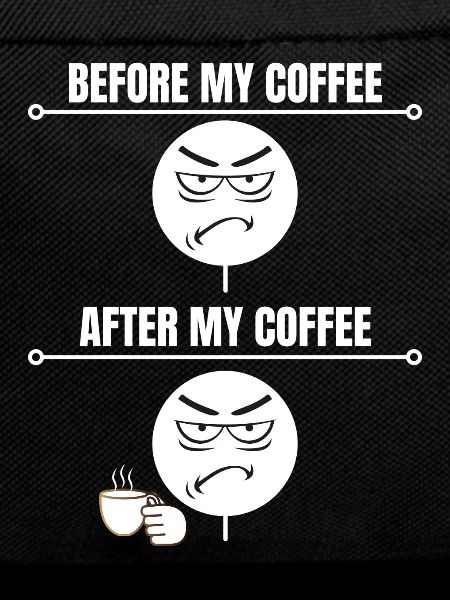Mürrische Kaffeestimmung