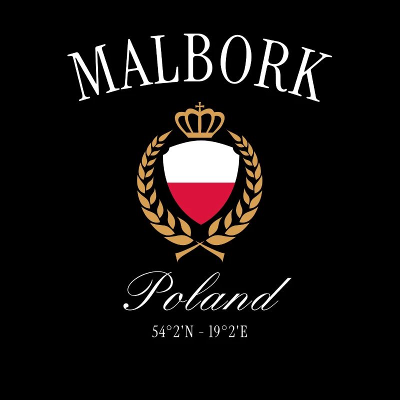 Malbork Polen Wappen Krone – Reise Souvenir