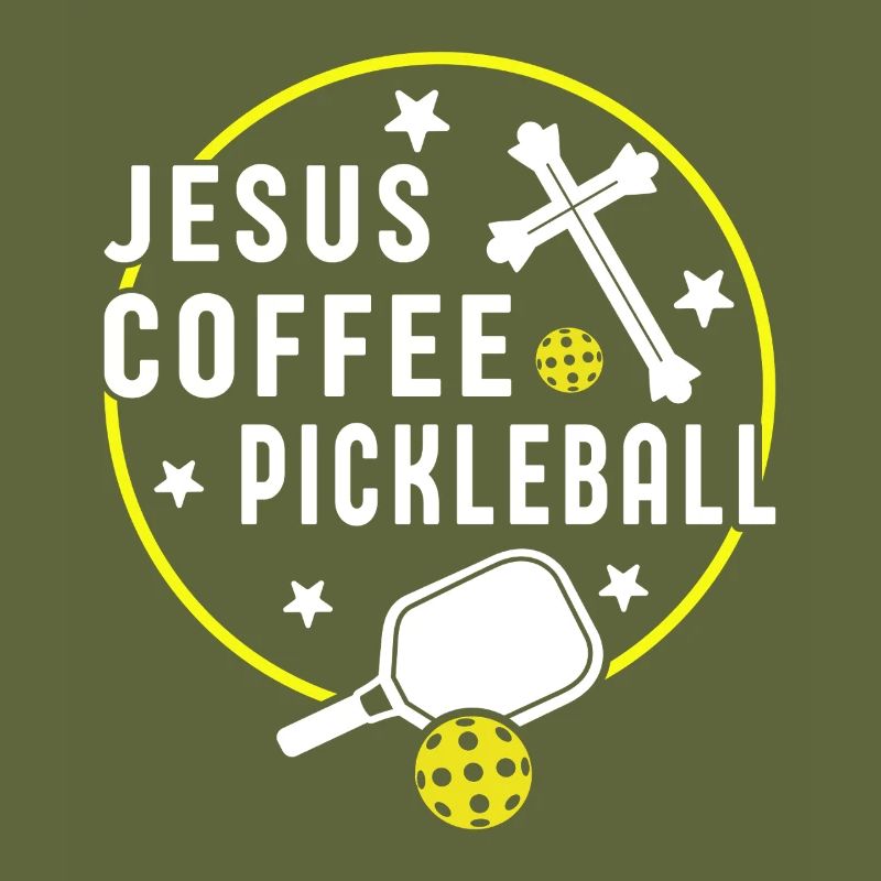 Jesus Kaffee Pickleball Design