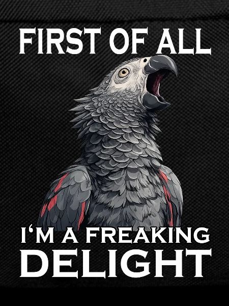 Naughty Grey Parrot Sarcasm Funny Parrot