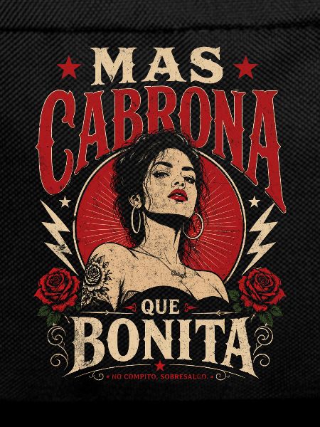 Mas Cabrona Que Bonita Retro Mujer