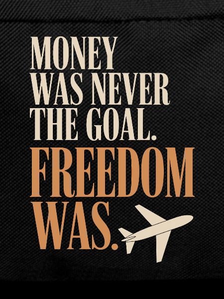 Money Goal Freedom Mindset Entrepreneur Freedom