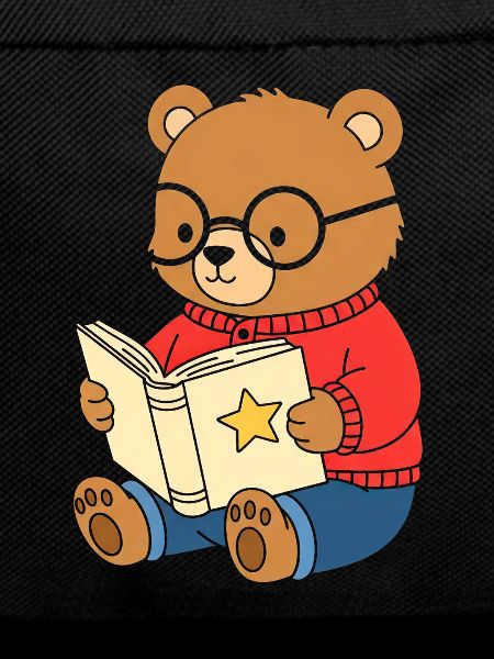 Bärchen liest Sternenbuch