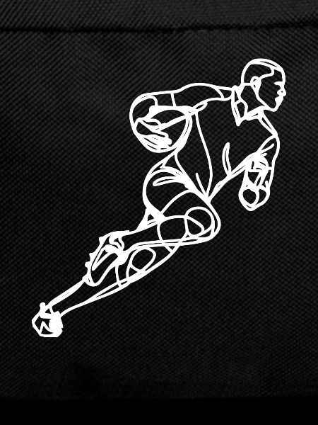 Rugby Player Drawing