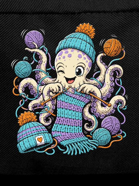 Pfiffiger Oktopus Strickzauber