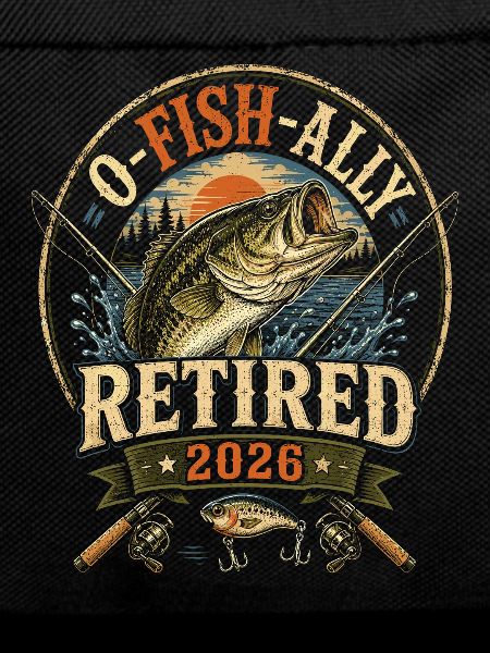 Fishing Retirement 2026 Badge