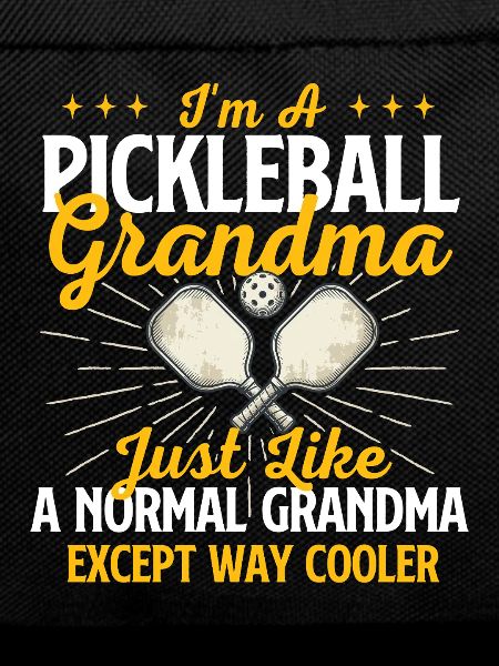 Pickleball Grandma Way Cooler
