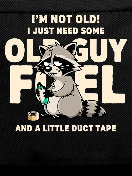 Waschbär-Treibstoff-Meme-Tee