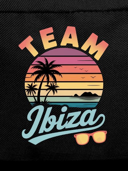 Team Ibiza Sunset Palm Trees