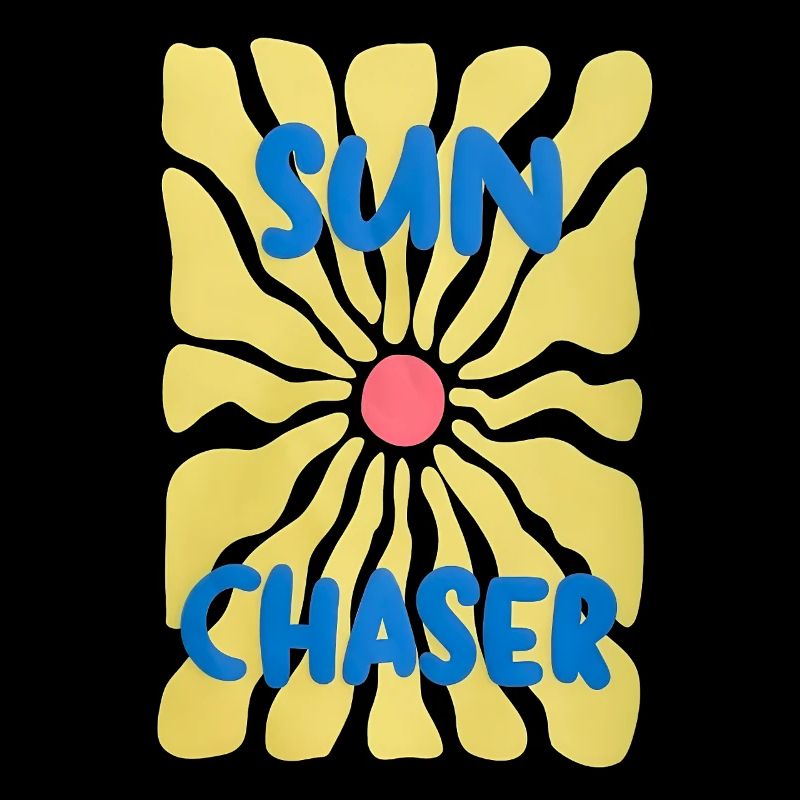 Sun Chaser – Design Rétro Fleur de Soleil