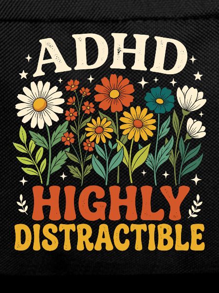 ADHD Highly Distractible Flower Neurodiversity