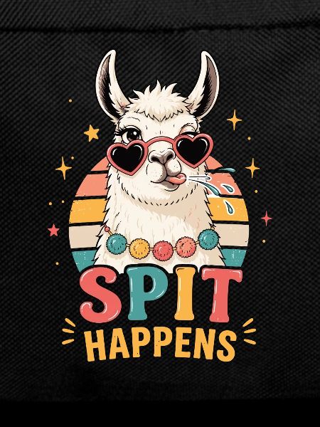 Llama Spit Happens Shirt