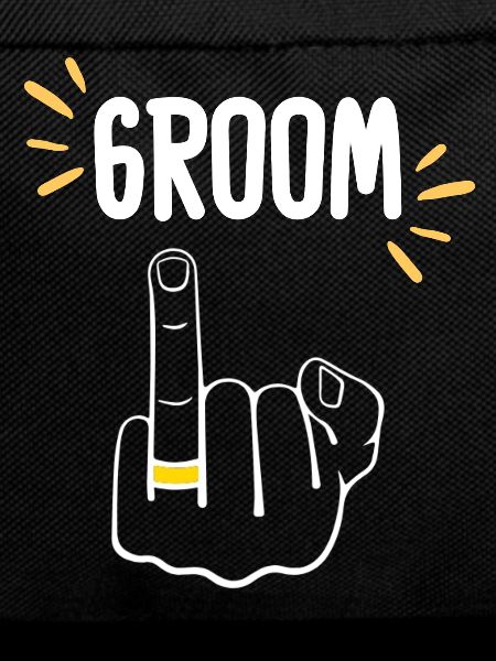 Funny Groom Ring Finger