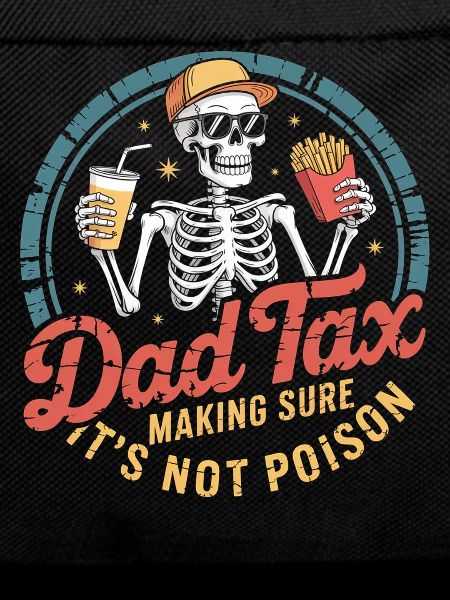 Dad Tax Skeleton Snack Party