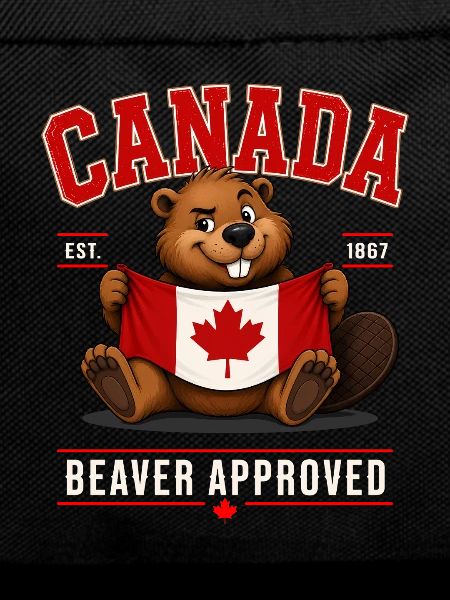 Canada Beaver Flag EST 1867