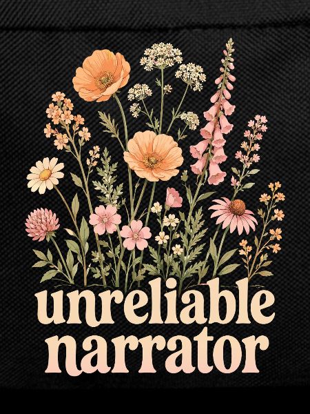 Unreliable Narrator Book Lover Writer
