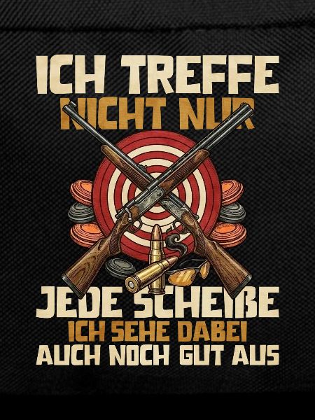 Gewehre über Zielscheibe