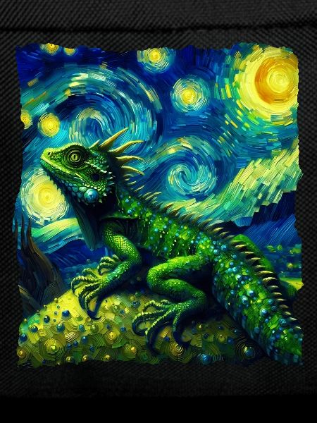Chinese Water Dragon Starry Night
