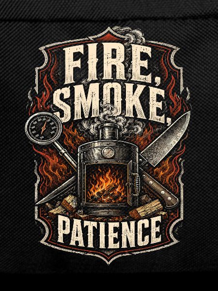BBQ Competition Fire Smoke Patience