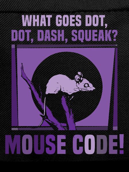 Was macht Punkt, Strich, Quietschen? Maus-Code