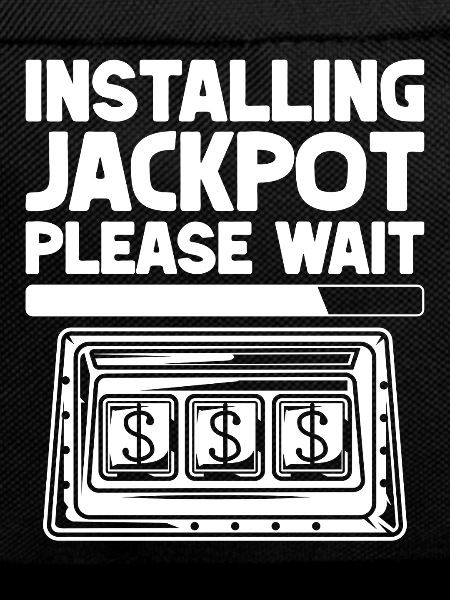 Casino Gambler Installing Jackpot Please Wait