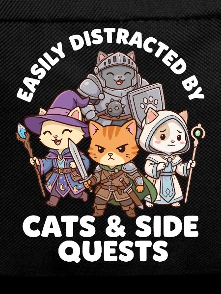Easily Distracted by Cats & Side Quests