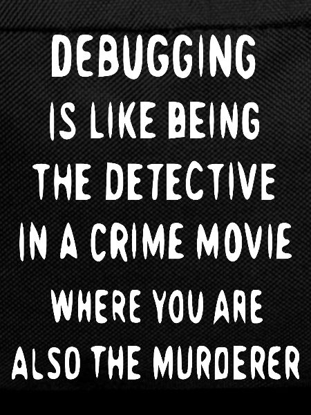Debugging like detective work